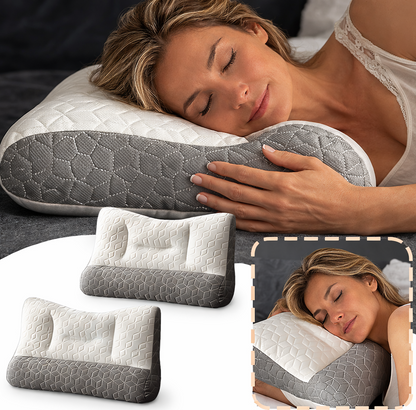 Almohada ergonómica  Lunara3D™  El descanso inteligente para tu cuello